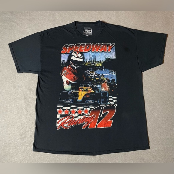 Westside Originals Speedway Racing 12 T-Shirt Men’s 2XL Black Graphic Cotton - Picture 1 of 6